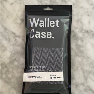 Jimmy Case iPhone 15 Pro Max Wallet Case NWOT